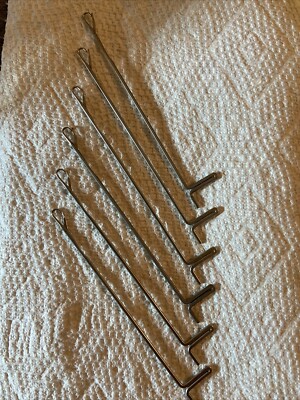 Brother KX350 Knitting Machine Replacement Spare Needle Lot of 6