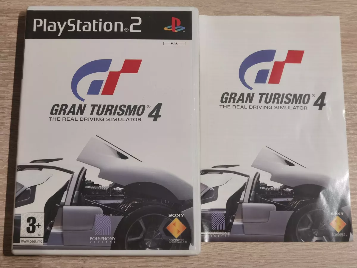 Gran Turismo 4 PS2 PlayStation 2 Game + Manual PAL