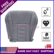 For 1996 1997 1998 2000 Toyota 4Runner Driver Bottom Leather Seat Cover Gray