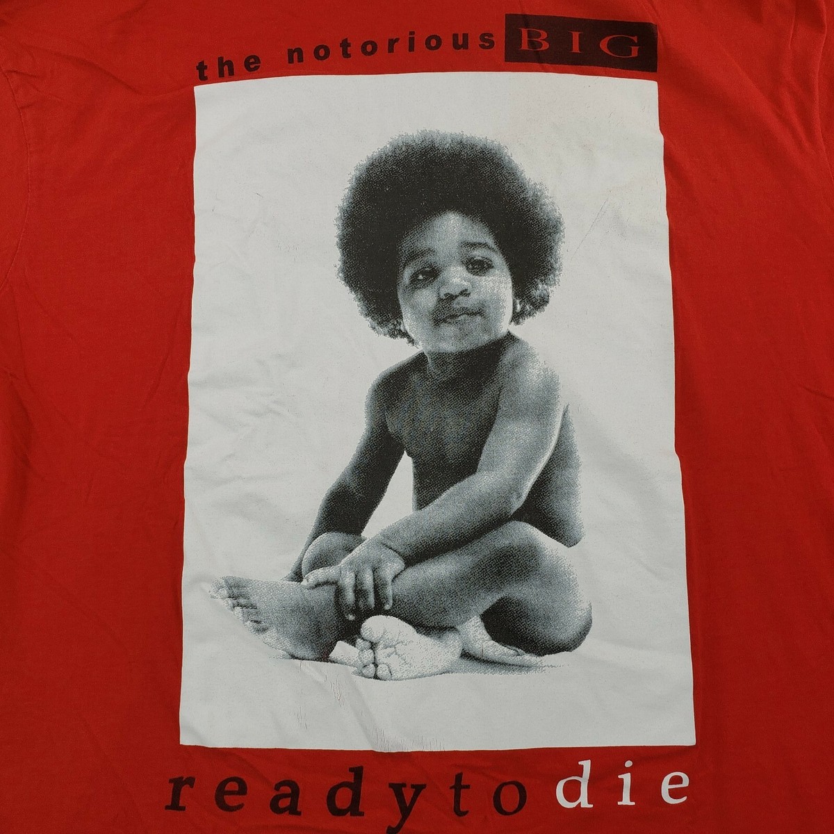 Brooklyn Mint The Notorious B.I.G. Biggie Smalls Red Shirt