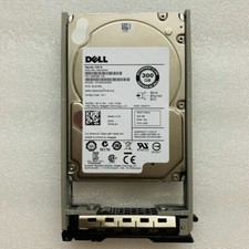 Dell PGHJG 2.5" 300GB 10K 64MB 6Gbps SAS Server Hard Drive ST300MM0006 with Tray