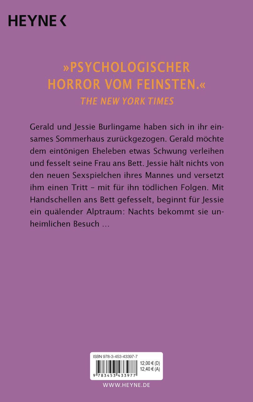 Thumbnail - Das Spiel (gerald's Game) Stephen King