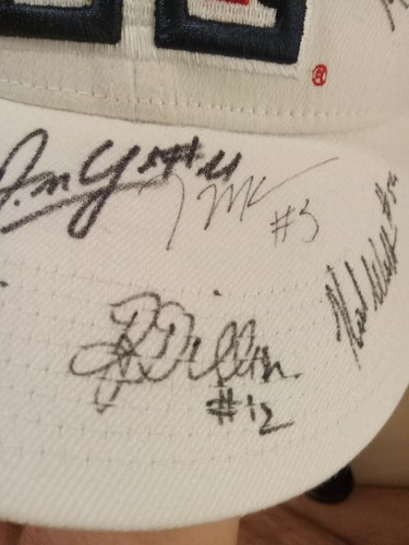 2005 Arizona Wildcats Team Signed Hat Channing Frye Hasan Adams Stodurmire Ncaa - Picture 9 of 13
