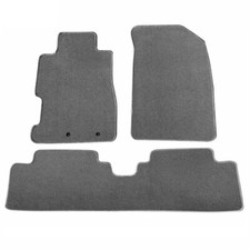 For 2001-2005 Honda Civic 2 4 Door Si Hatchback Gray Carpet Floor Mats 3 Pcs