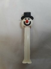 Vintage Snowman Pez Dispenser 4 Tall
