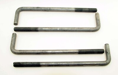 (8) Concrete Bent Anchor Bolts 3/4-10 x 14 Hot Galvanized