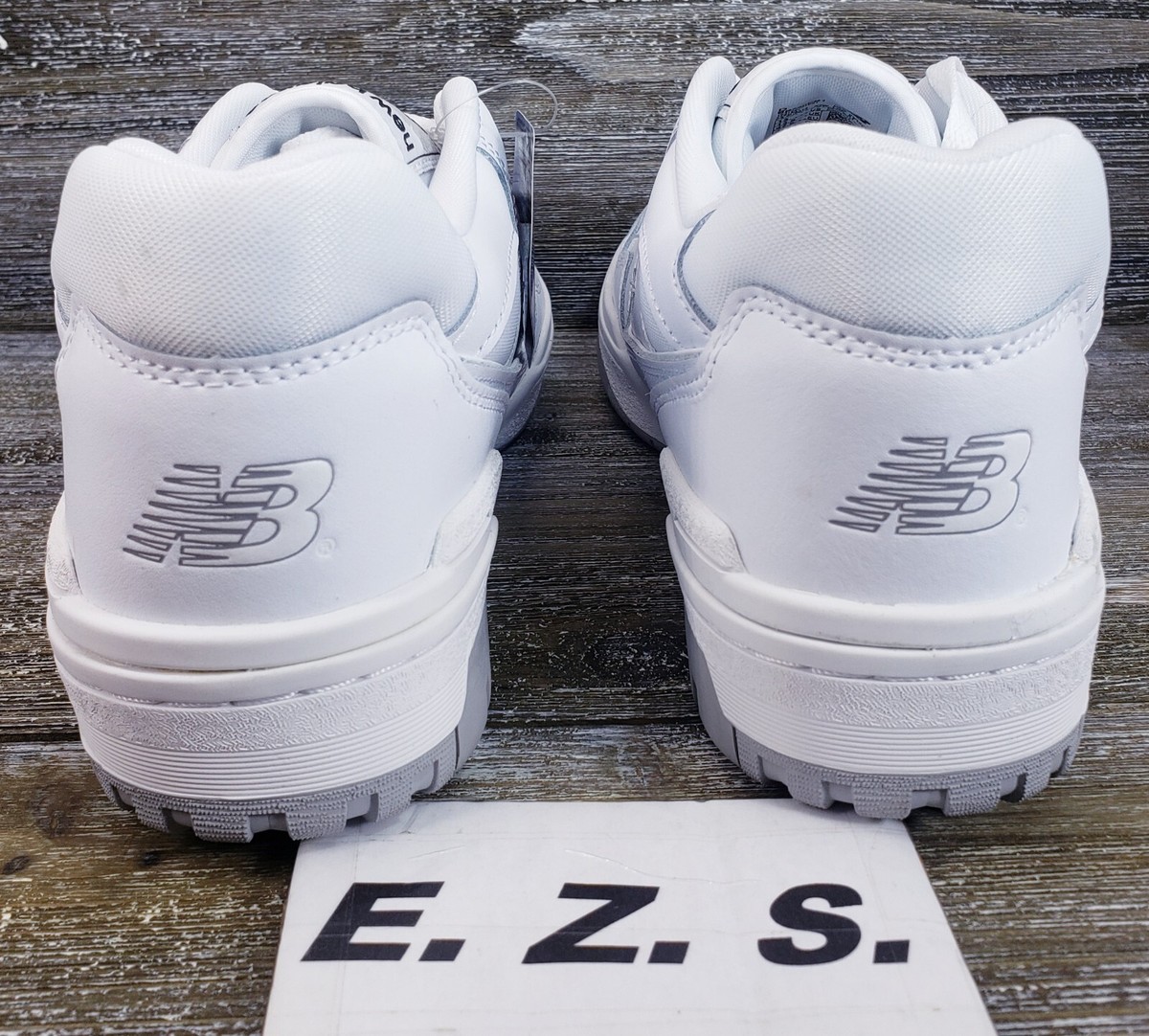 New Balance 550 White Gray New In Box BB550PB1 Size 13 Men  display picture 2