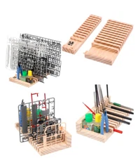 Border Model Wooden Hobby Organizer for Sprues/Tools