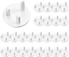 24 Pack Plug Socket Covers UK, Child Baby Plug Covers for Sockets UK