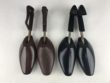 Lot of 2 Pair VTG Florsheim Plastic Resin Shoe Trees Stretchers Keepers Shapers