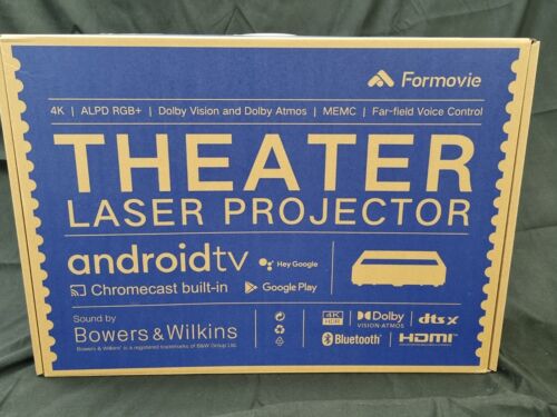 FORMOVIE L206FGN ULTRA SHORT THROW 4K THEATER LASER PROJECTOR BLACK