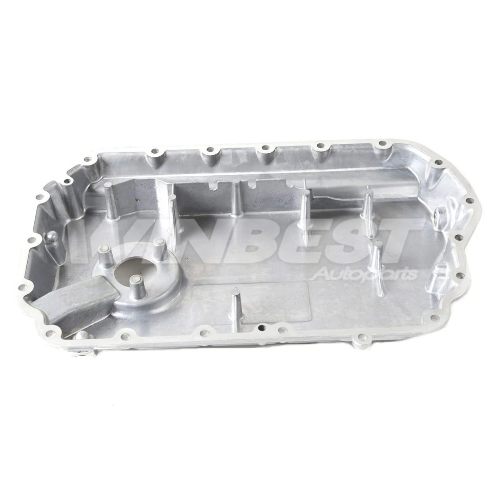 Cacerola de aceite inferior del motor 06C103604C apta para 02-06 Audi A4 A6 Quattro 3,0 L Foto 4 de 4