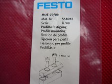 Do 5x mocowanie profilu FESTO 558043 MUE-70/80.  Nowy / oryginalne opakowanie.