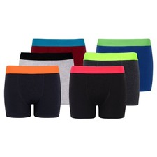 Boys Boxer Shorts Cotton Blend Designer Trunk Boxers Underwear 9-13 Yrs 6/12 PK