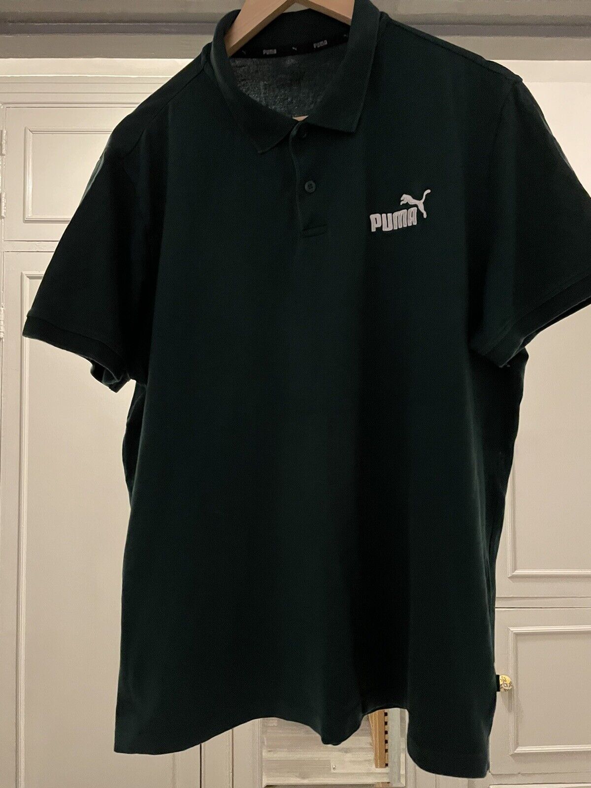Men's Green Puma Polo Cotton T-Shirt Size Xl | eBay