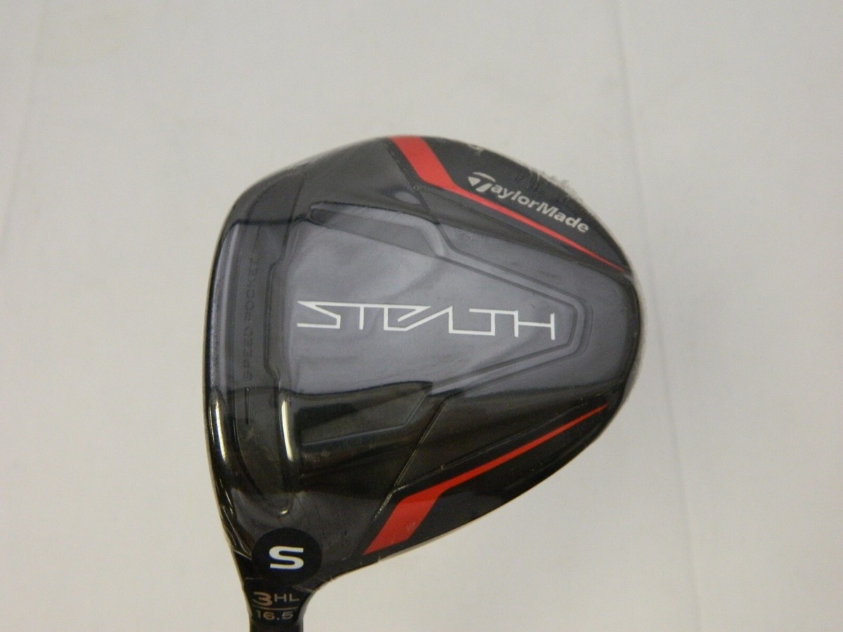 New LH TaylorMade Stealth 16.5* 3 HL Wood Fujikura Ventus Red