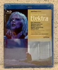 STRAUSS Elektra (Blu-ray Disc, 2009) Christoph von Dohnányi EVA JOHANSSON Zurich