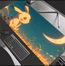 Pokemon Pikachu Mousepad Large Gaming Mouse Pad, Anime Mouse Pad, PC Accessories