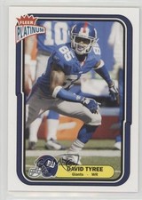 2004 Fleer Platinum David Tyree #4 2u3
