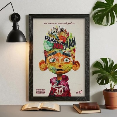 ParaNorman Movie Poster Animated Horror Wall Art Print Unframed 24x36