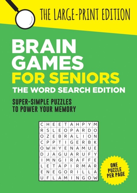 Brain Games for Seniors: The Word Search Edition by Summersdale Publishers