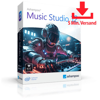 Ashampoo Music Studio 12 (1 PC - perpetual) ESD Bild Video Audio Key Download