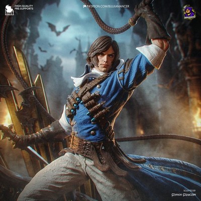 RIchter Belmont - Castlevania 1/8 Scale Figure Statue Unpainted Unassembled