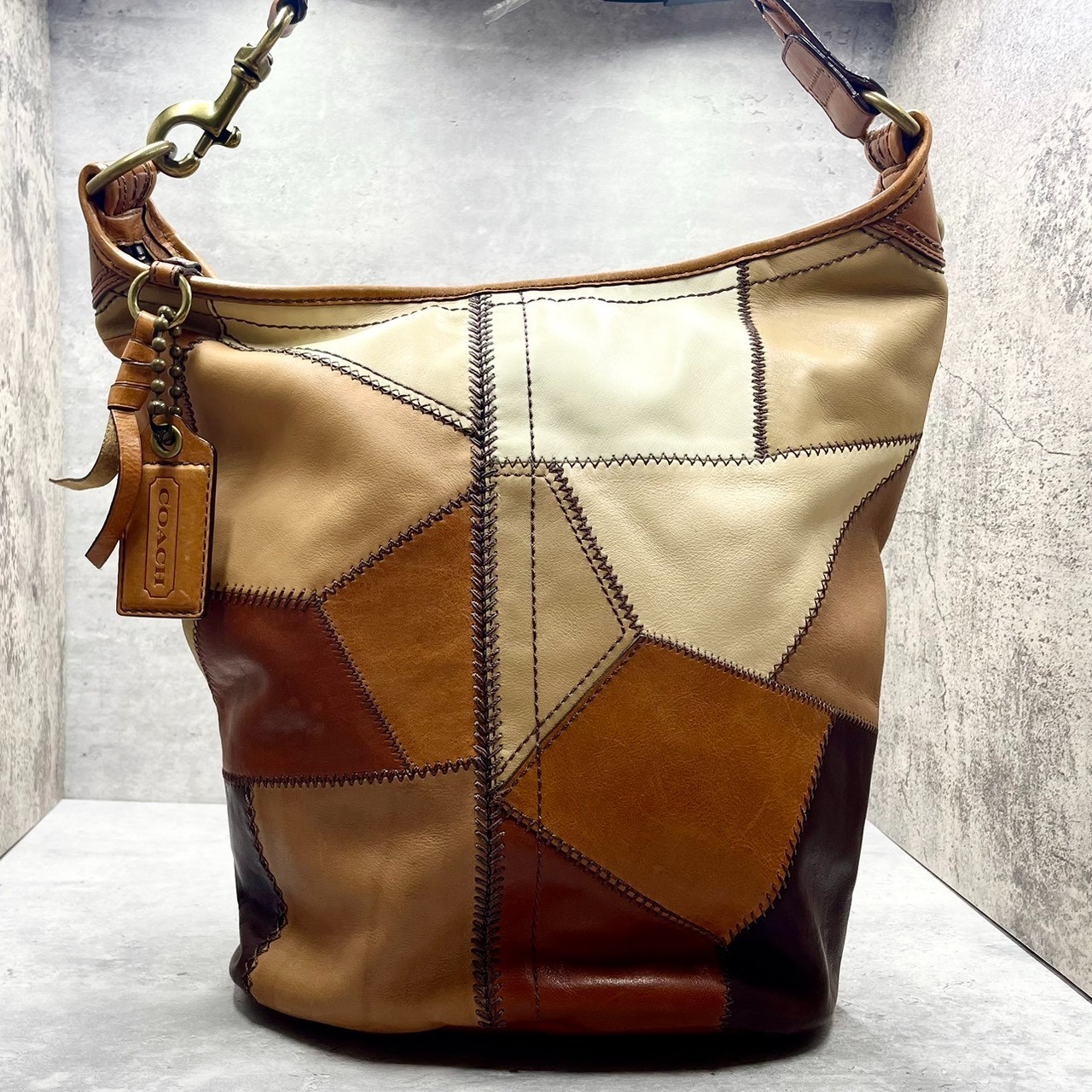 Coach 11476 Vintage Patchwork Bleecker Duffel Bag… - image 1