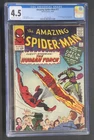 AMAZING SPIDER-MAN #17 CGC 4.5 VG+ / 2ND GREEN GOBLIN HUMAN TORCH *