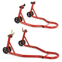 Motorrad MontagestäNder StäNder Vorderrad Hinterrad Universal Rot