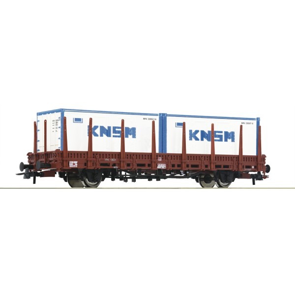Roco 6600152 H0 Steckrungenwagen Kbs, Ns, Ep. IV H0 + Neu-image