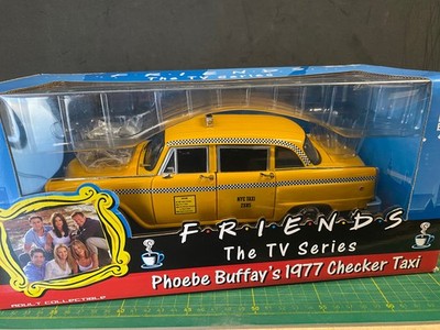 Phoebe Buffay´s 1977 Checker Taxi Cab FRIENDS TV-Serie Greenlight DEFEKT 1:18
