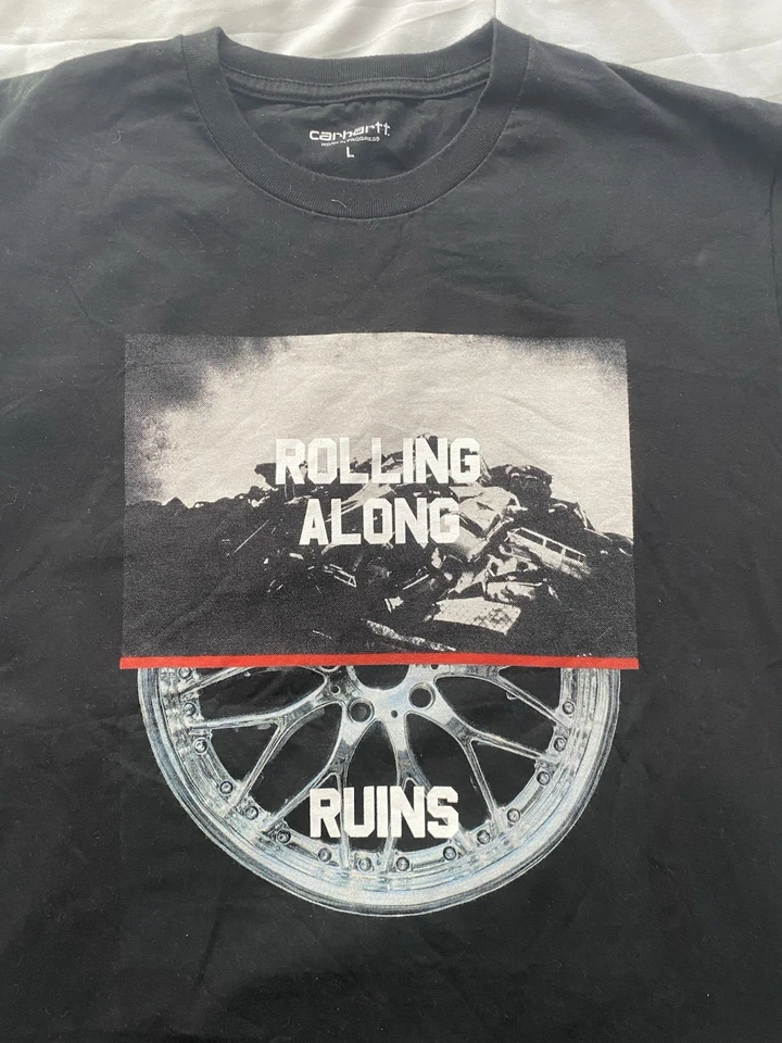 Carhartt T-shirt Black Graphic Size L - Imagen 3 de 4