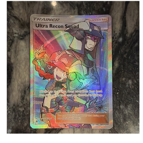Pokemon Ultra Recon Squad 131/131 SM Light Holo Full Art English