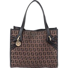 Fendi FF Monogram Zucca Handbag Tasche