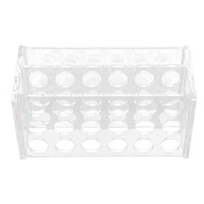 18-Hole Acrylic Test Tube Rack For Laboratory Home Use