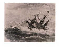 Sanitarium NZ Disasters Card 1991 #03 Shipwreck HMS Orpheus 1863