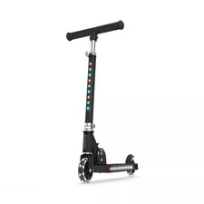 Jetson Kids Kick Scooter LED Lights Folding Beginner Black Jupiter 2.0