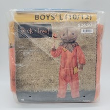 Trick 'R Treat Sam Kids Large L 10/12 Halloween Costume Boys Inspirit Designs