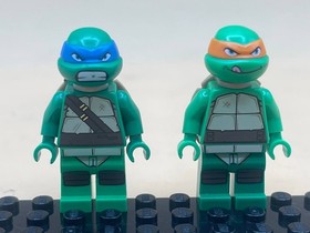 LEGO Teenage Mutant Ninja Turtles Leonardo & Michelangelo Minifigures 79104 - MA