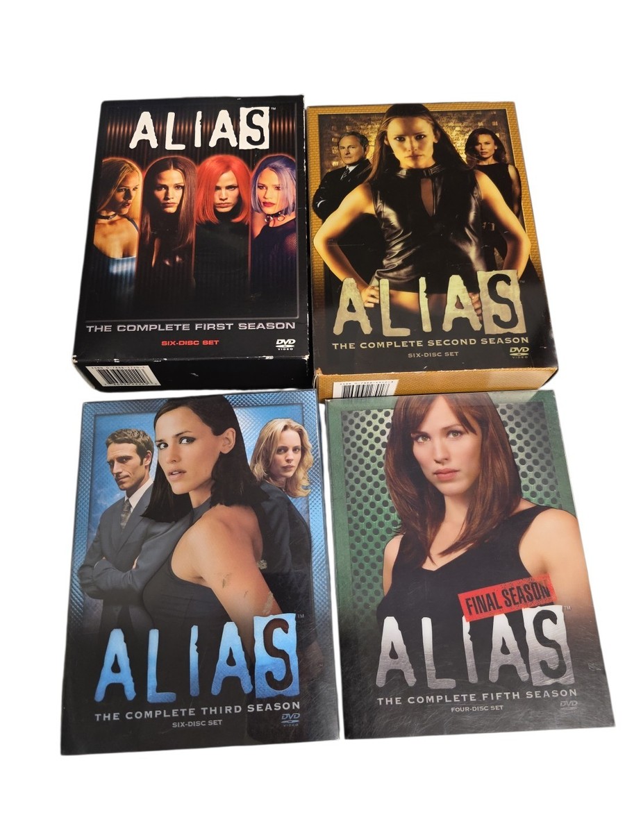 Alias: TV Series Seasons 1, 2,3, 5 Jennifer Garner CIA | eBay