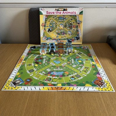 Save The Animals Vintage Brettspiel Frühförderzentrum ELC komplett sehr guter Zustand