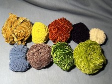 FLY TYING CHENILLE ASSORTMENT-1" to 3" Diameter Orbs, 9 Colors-$27 eBay Value