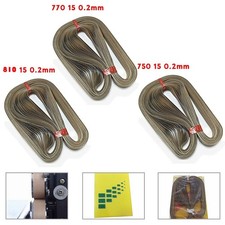 F&ouml;rderband PTFE-Band Gummifolien 750 * 15 770 * 15 810 * 15 Dichtungskleber