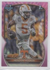 2022 Bowman U Chrome Pink Wave Refractor 119/125 Hendon Hooker #21 or7