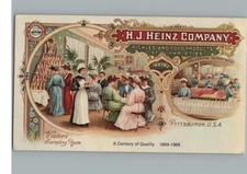 H.J. Heinz Company Pittsburgh Souvenir Multiview Vintage Postcard