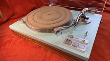 Yamaha YP-D6 Turntable, AT96E, Custom Paint, Teak, One Off Beauty 