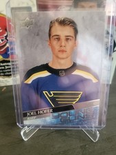 2020-21 Upper Deck Extended Young Guns RC - #702 Joel Hofer Blues Rookie