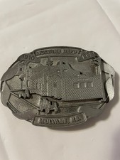 VTG Train Depot 1910 1982 Mulvane KS Belt Buckle Ltd. Ed. 252/500