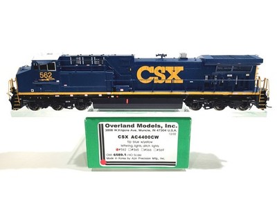 Overland OMI CSX GE AC4400CW CSX Transportation #562 HO Brass Model #6589.1